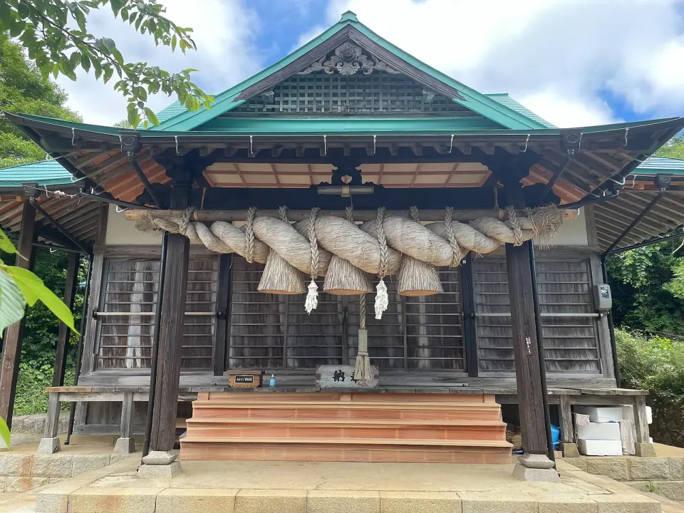 天佐志比古命神社の社殿