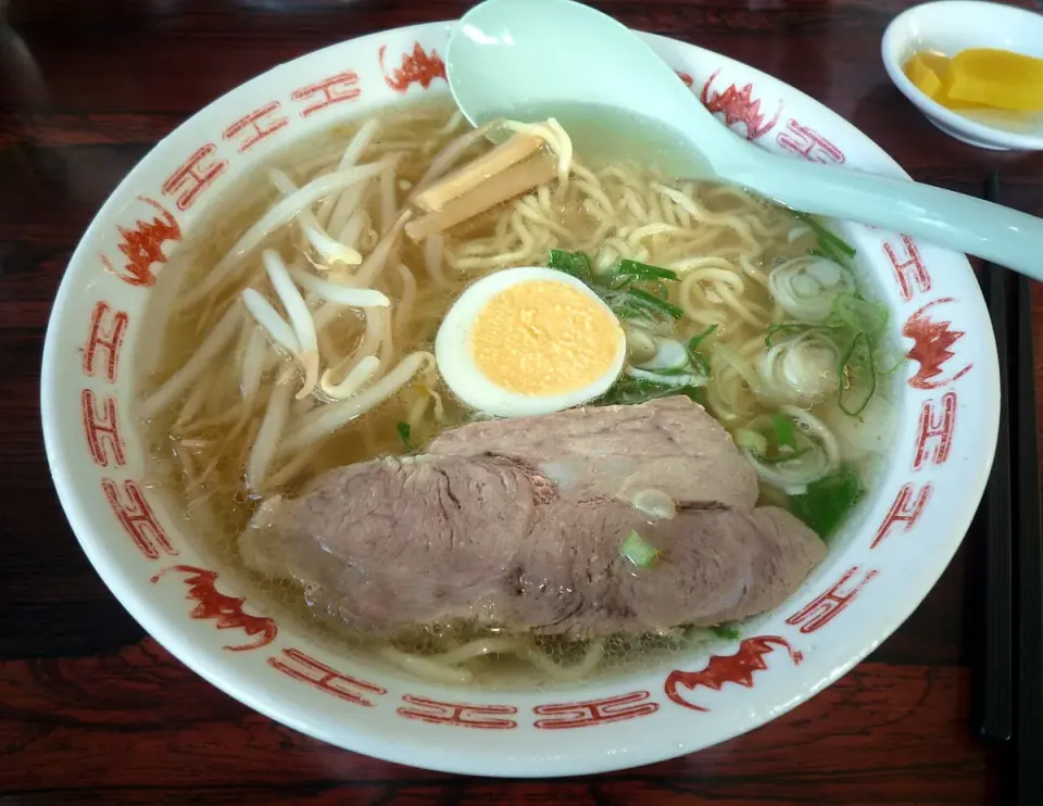 鳥取県中部の牛骨ラーメン