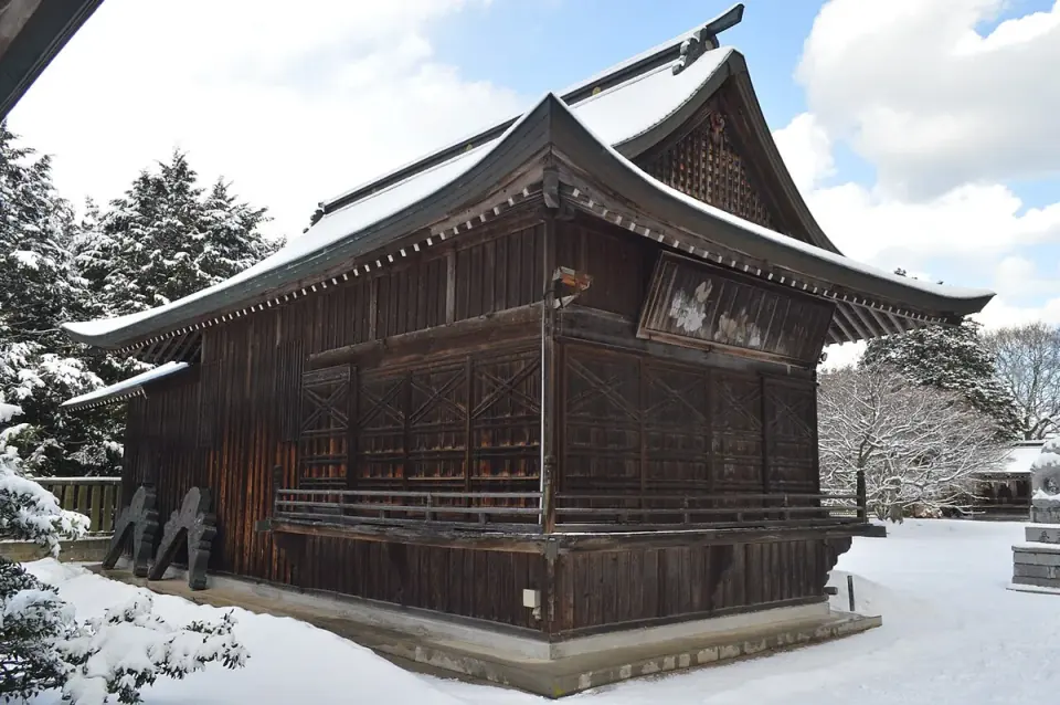 蚊屋島神社の神楽殿