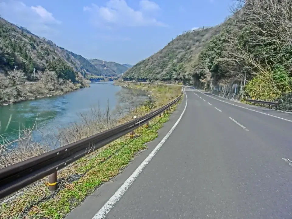 邑南町を流れる江の川