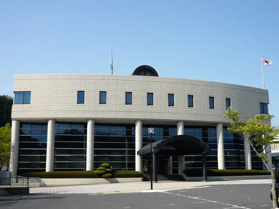 奥出雲町横田地区の町役場庁舎