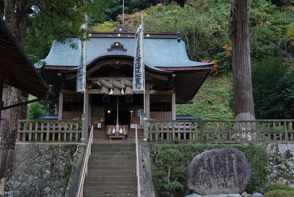 雲南市の須我神社の社殿